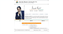 Desktop Screenshot of harishbijoorconsults.com